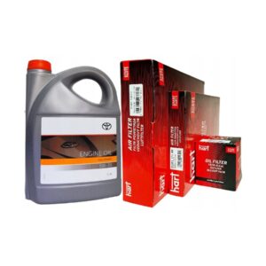 TOYOTA VERSO R2 1.8 147KM ZESTAW OLEJ 5W30 5L + ZESTAW FILTRÓW