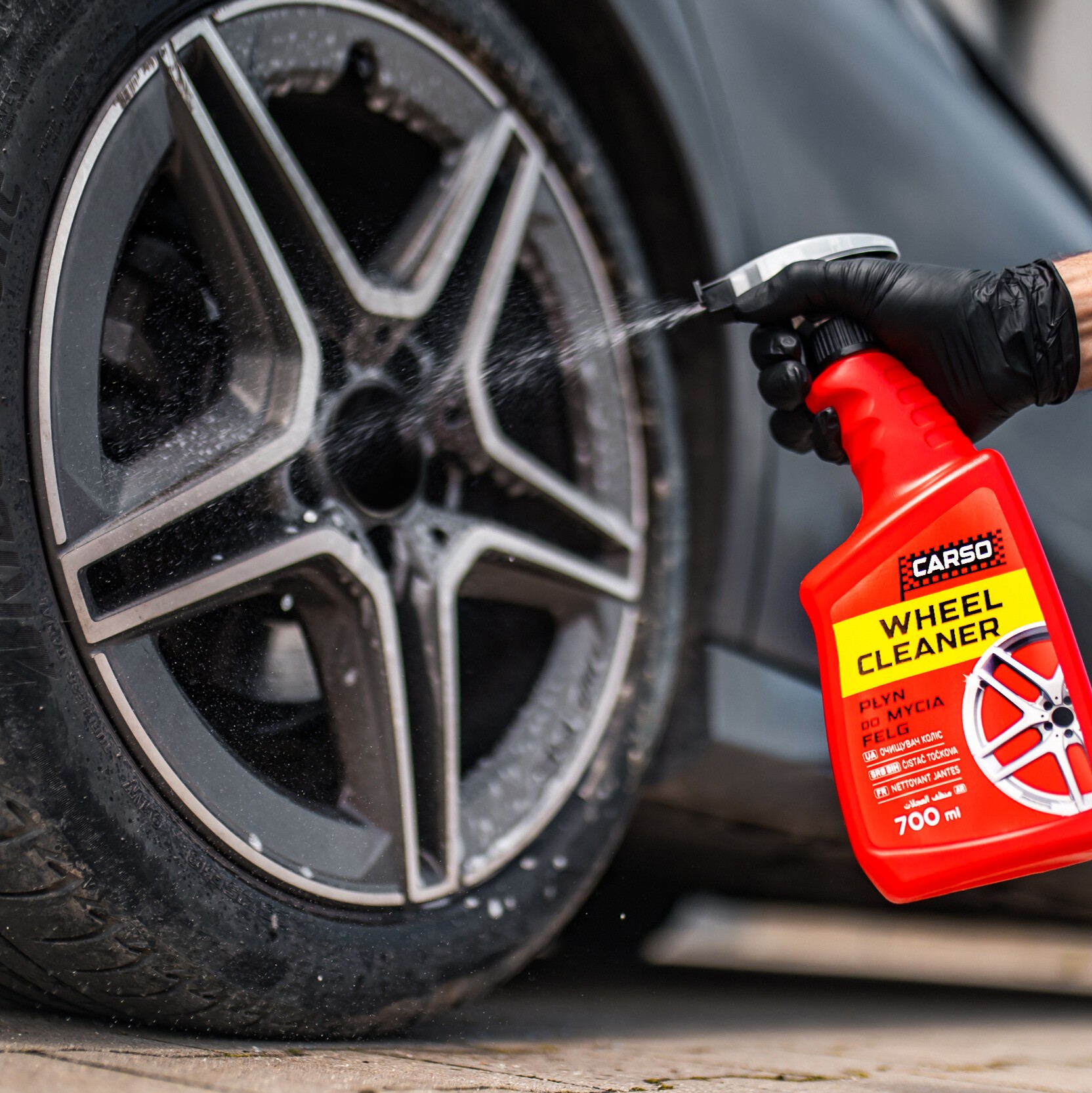 Carso Wheel Cleaner RIM 700ml - obrazek 3