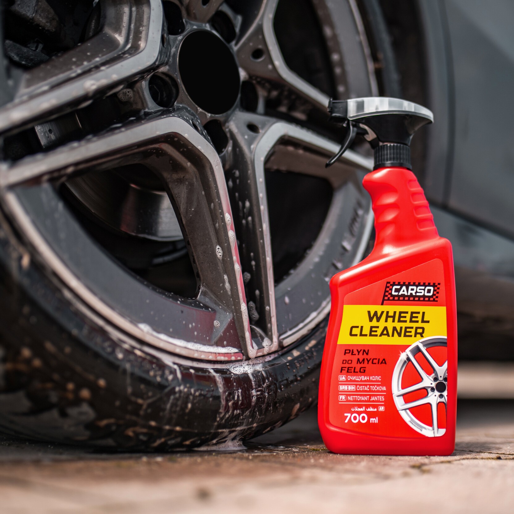Carso Wheel Cleaner RIM 700ml - obrazek 5