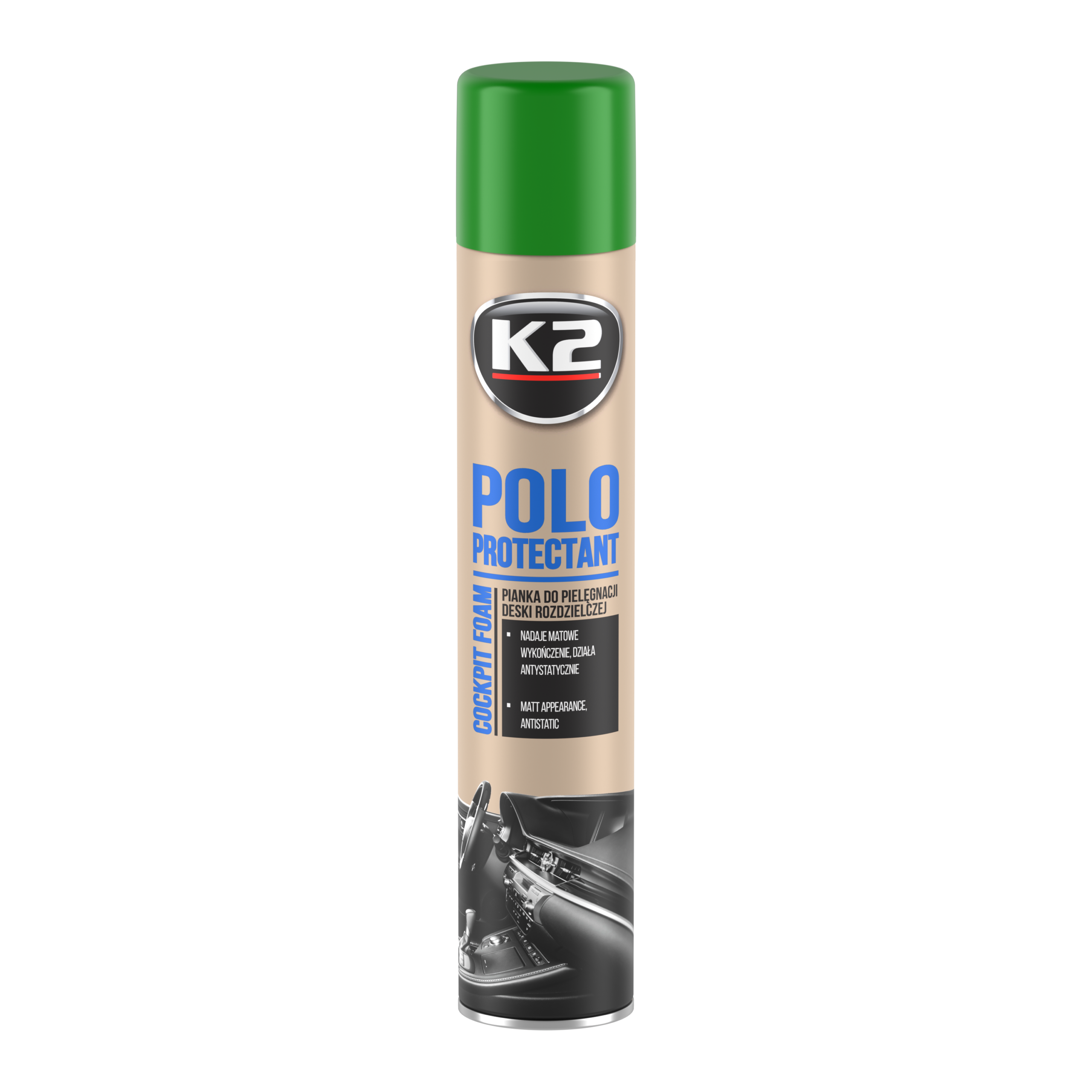 K2 POLO PROTECTANT MAT 750ml ZIELONA HERBATA