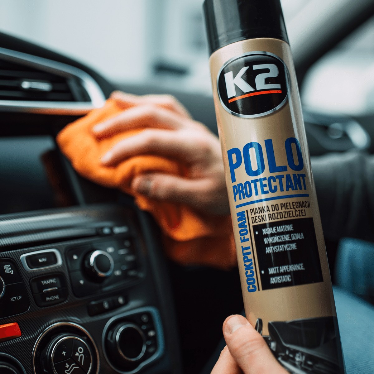 K2 POLO PROTECTANT MAT 750ml ZIELONA HERBATA - obrazek 6