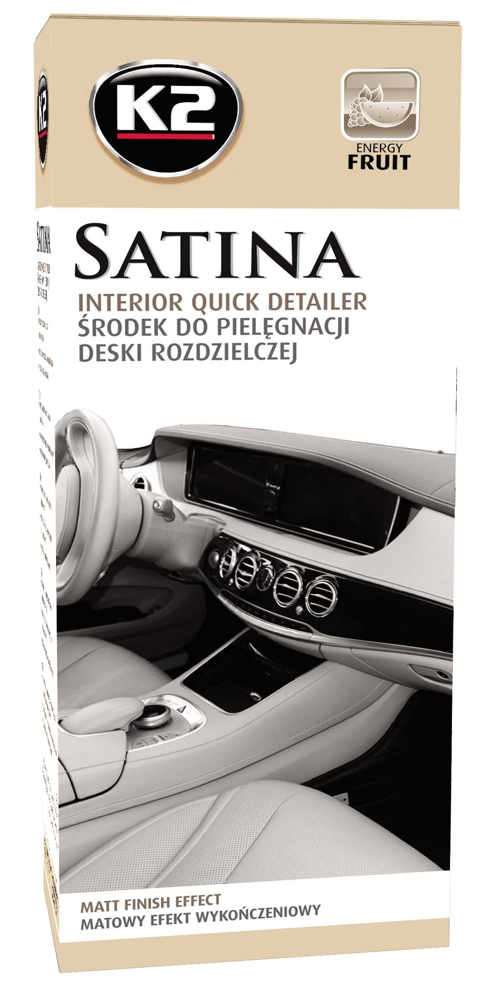 K2 SATINA ENERGY FRUIT 770 ML + MIKROFIBRA - obrazek 3