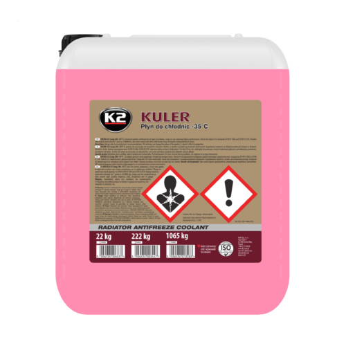 K2 KULER -35°C CZERWONY 22kg