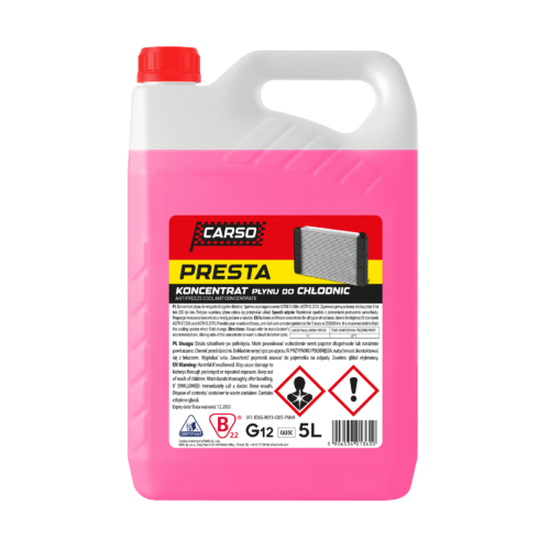 CARSO PRESTA KONCENTRAT CZERWONY 5L