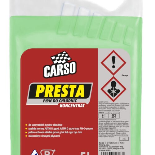 CARSO PRESTA KONCENTRAT ZIELONY 5L