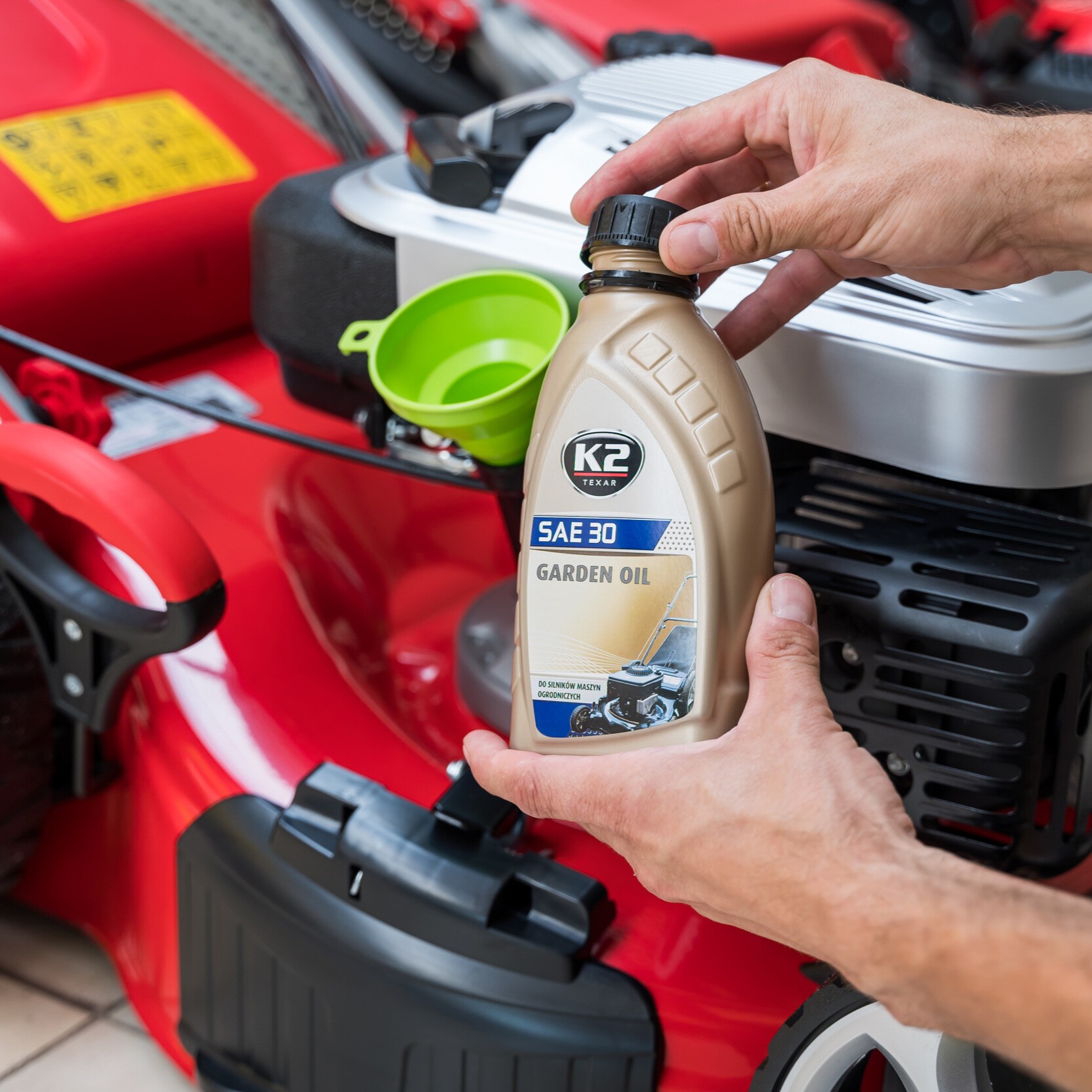 K2 GARDEN OIL SAE30 SG/CE 0,6L - obrazek 4