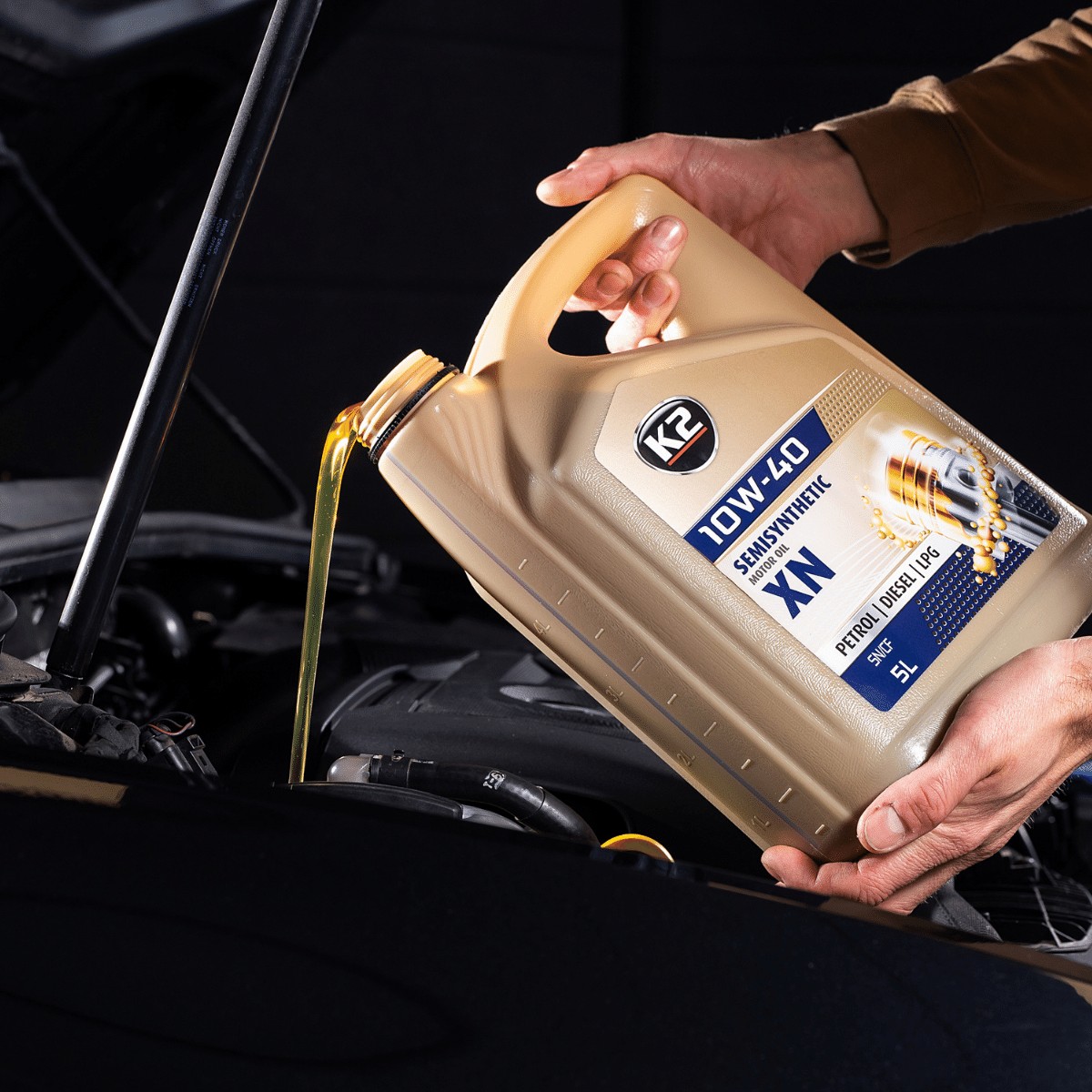 K2 TEXAR 10W40 XN 5L - obrazek 3