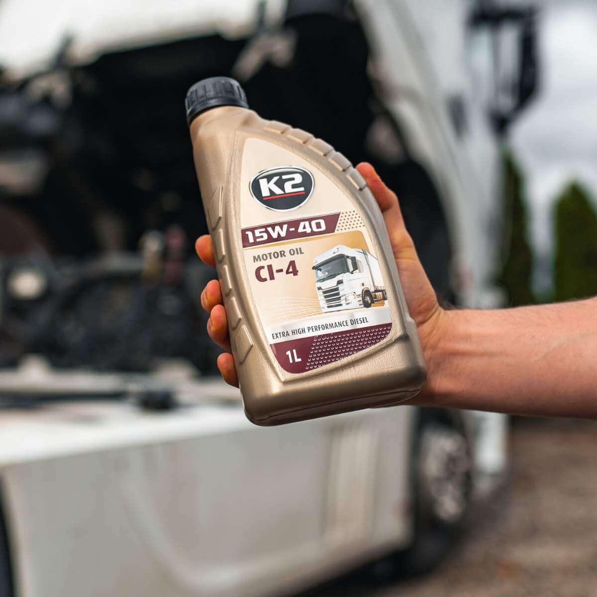 K2 15W40 CI-4 1L - obrazek 5