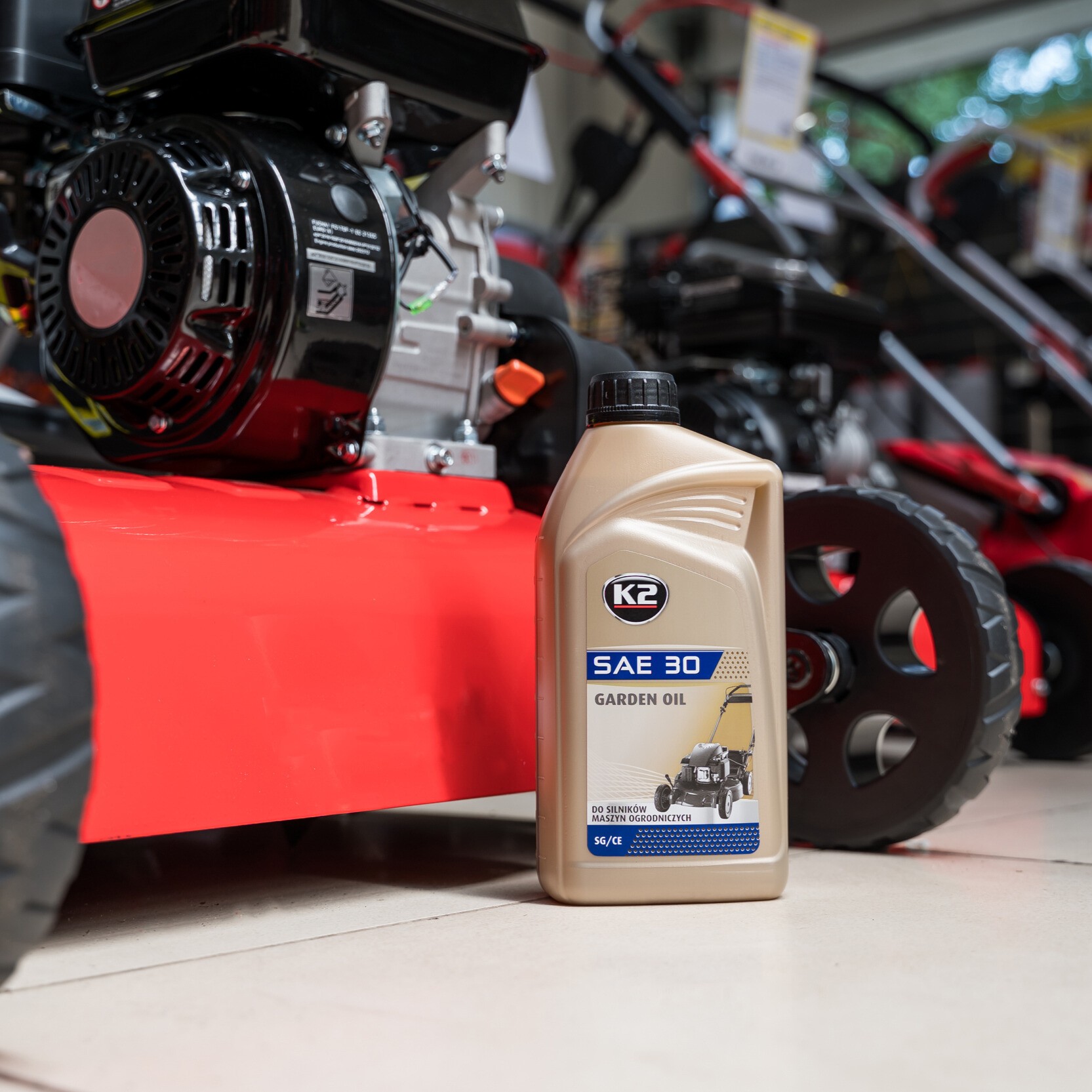 K2 GARDEN OIL SAE30 SG/CE 1L - obrazek 3