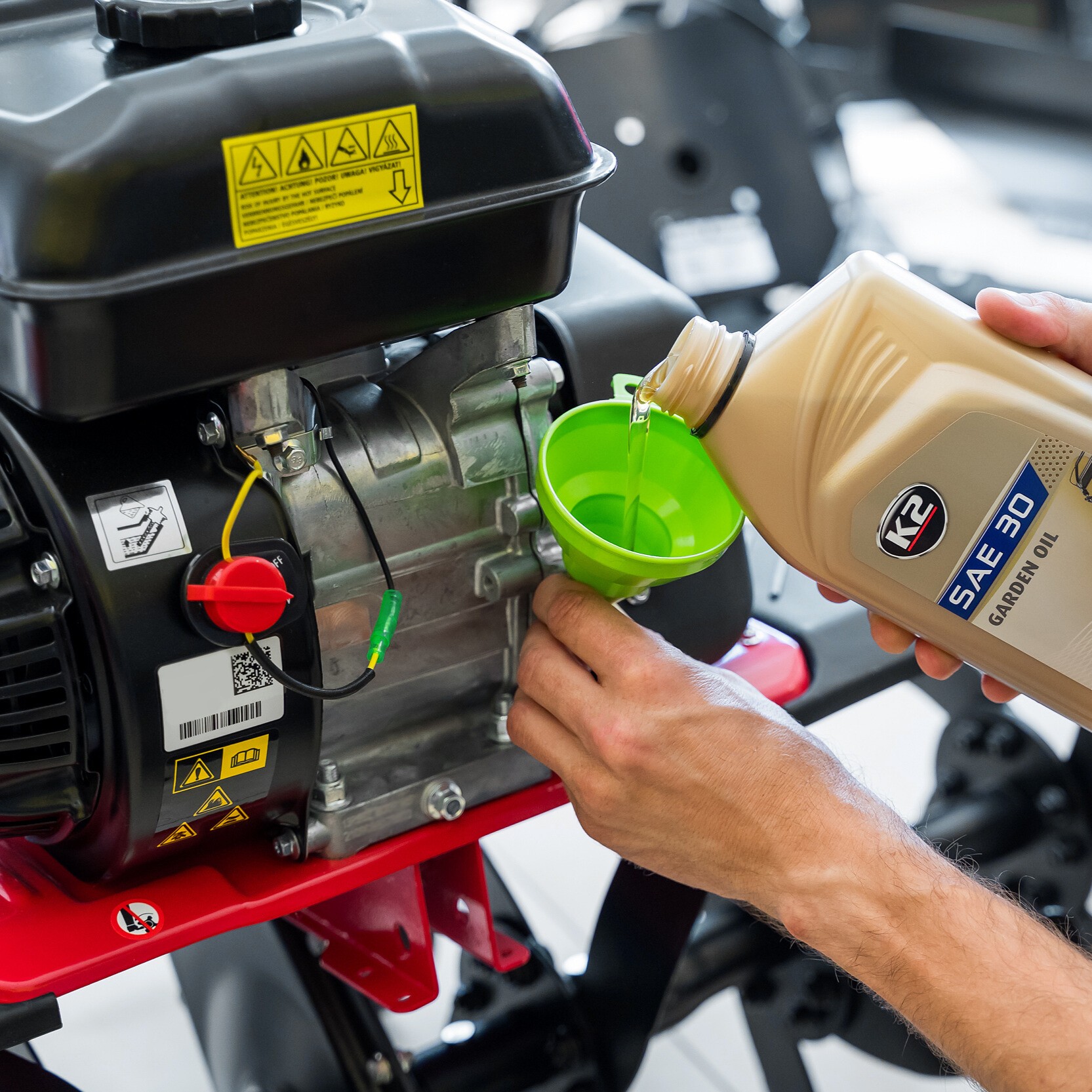 K2 GARDEN OIL SAE30 SG/CE 1L - obrazek 5