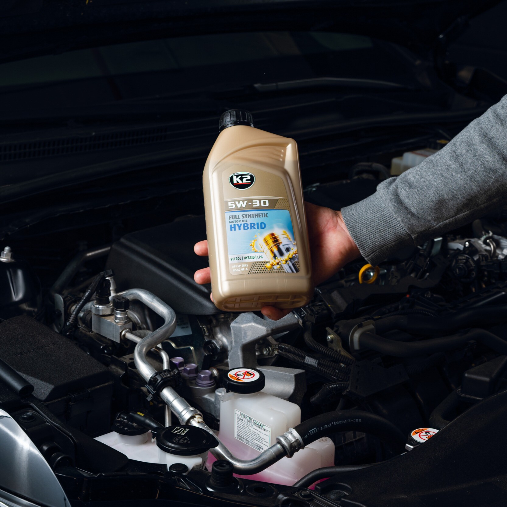 K2 5W-30 HYBRID 1L - obrazek 3
