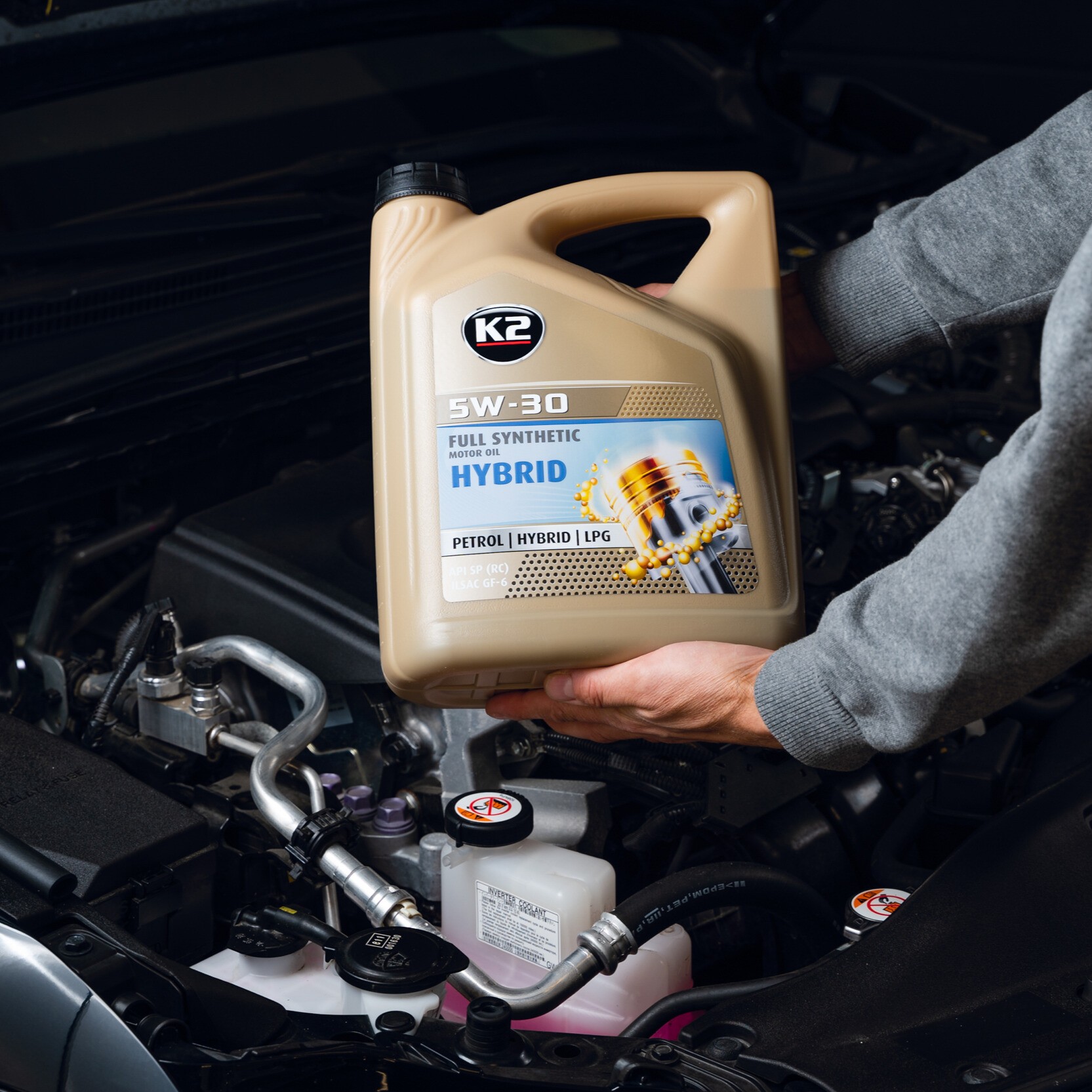 K2 5W-30 HYBRID 5L - obrazek 3