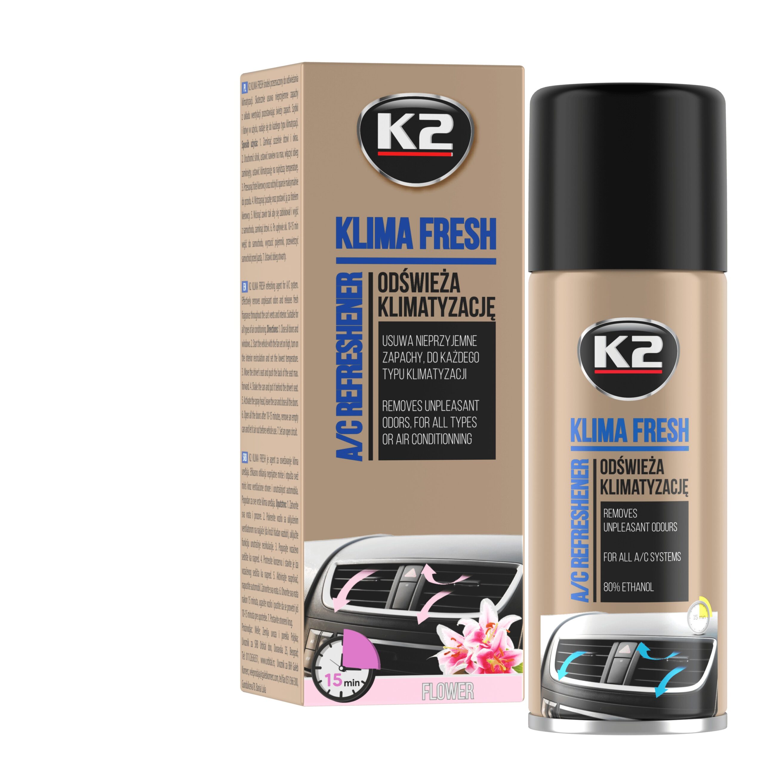K2 KLIMA FRESH FLOWER 150ml