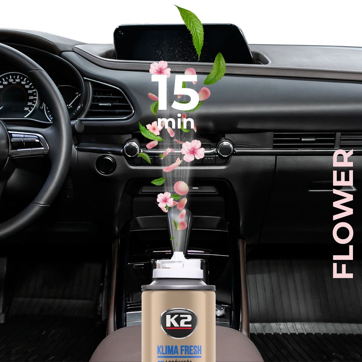 K2 KLIMA FRESH FLOWER 150ml - obrazek 9