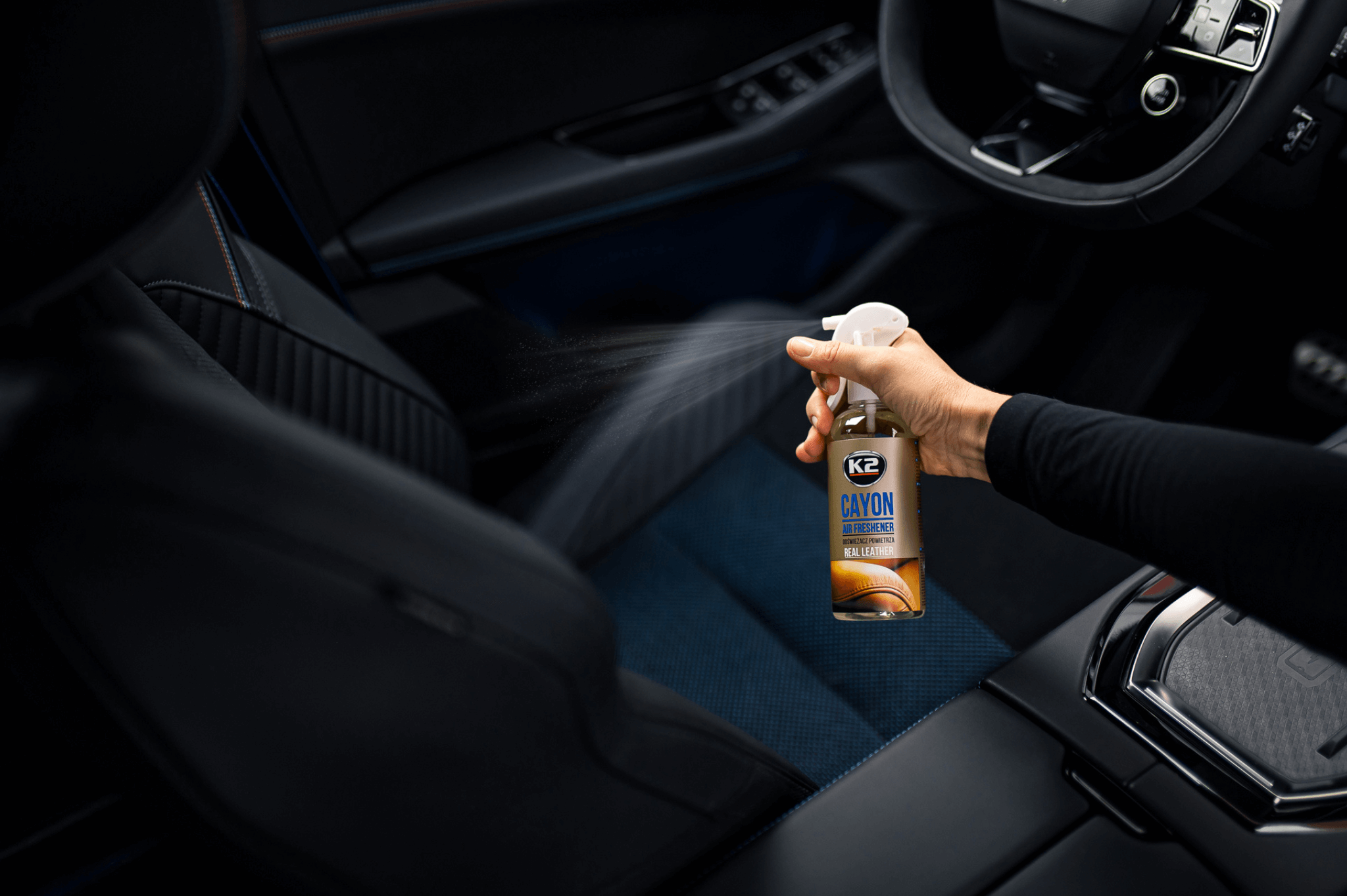 K2 CAYON REAL LEATHER 250ml - obrazek 5