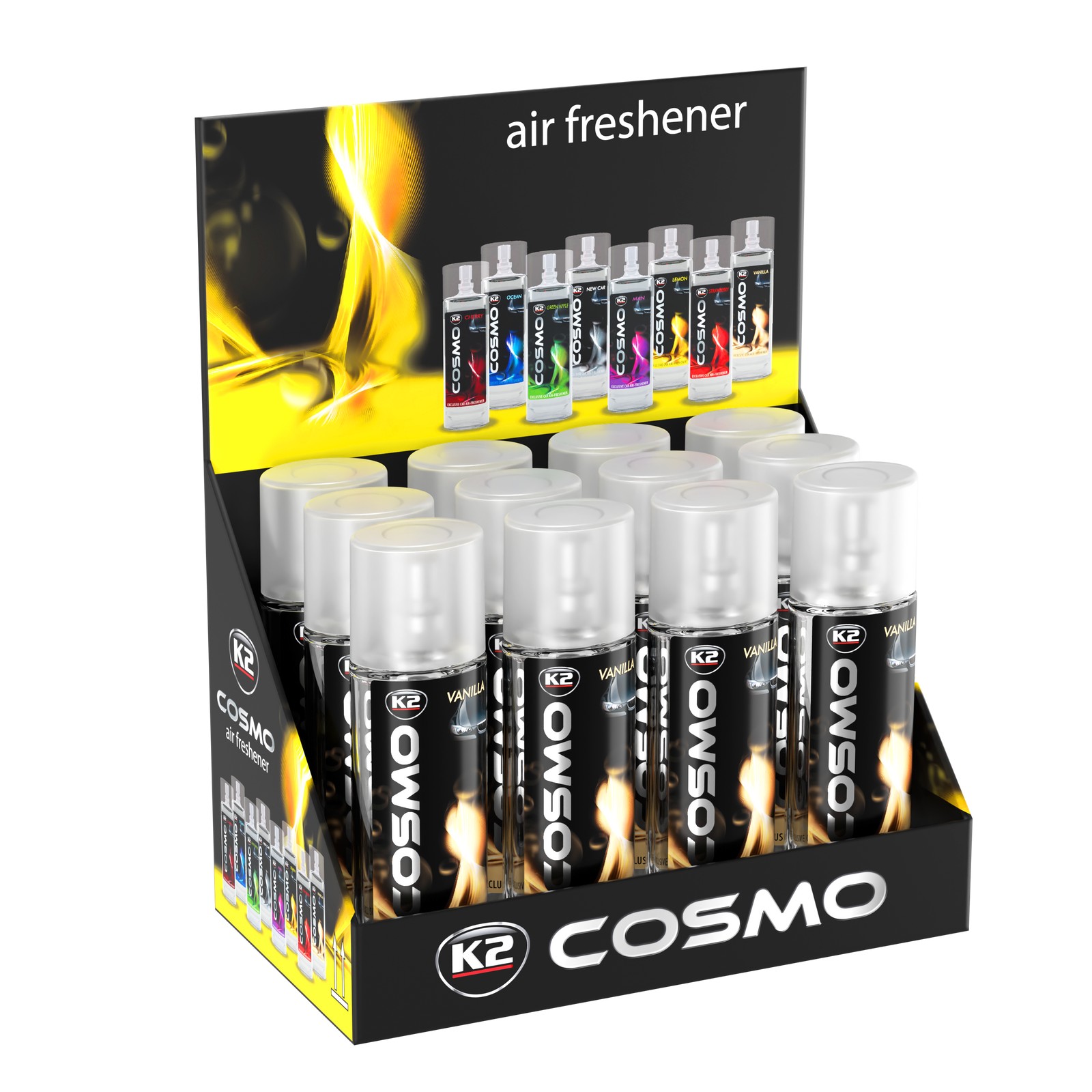 COSMO VANILLA 50ML display - obrazek 4