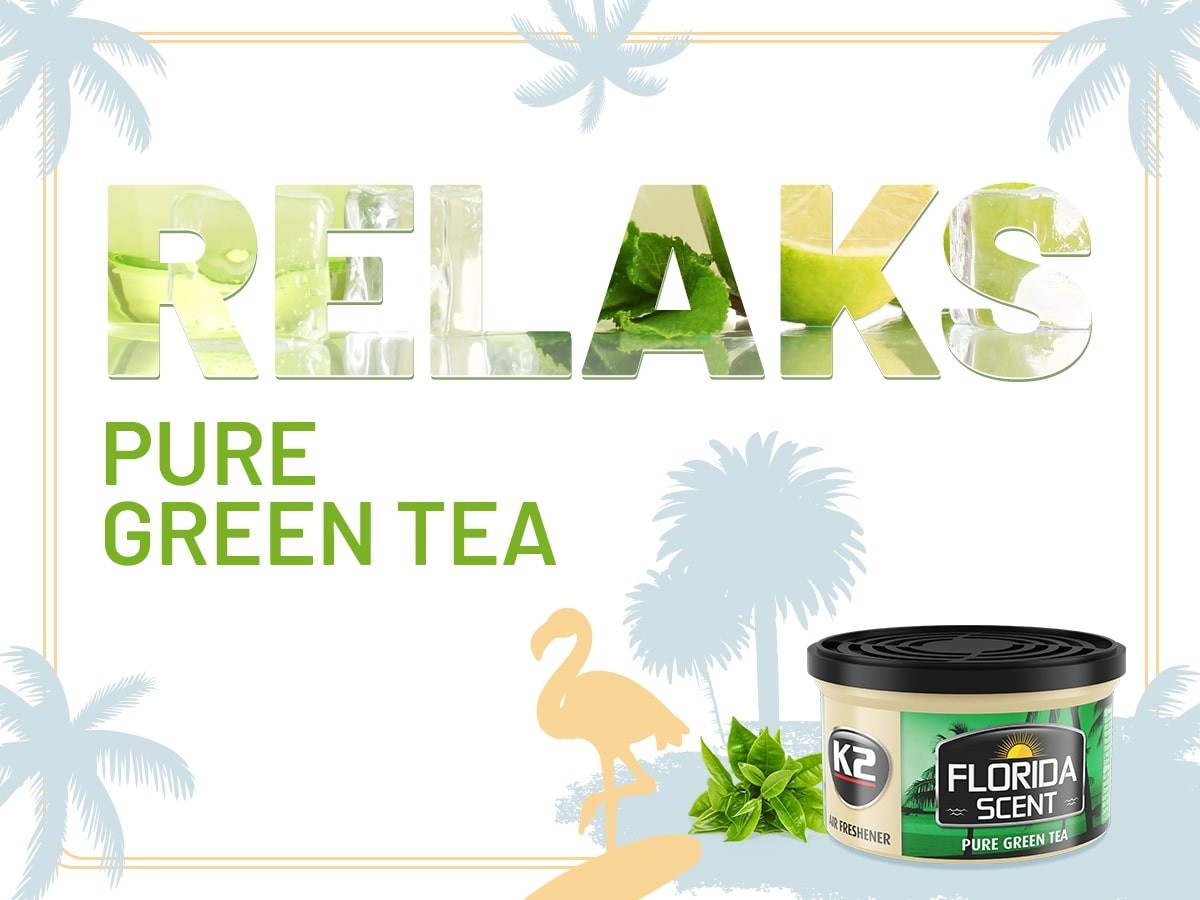K2 FLORIDA SCENT PURE GREEN TEA - obrazek 3