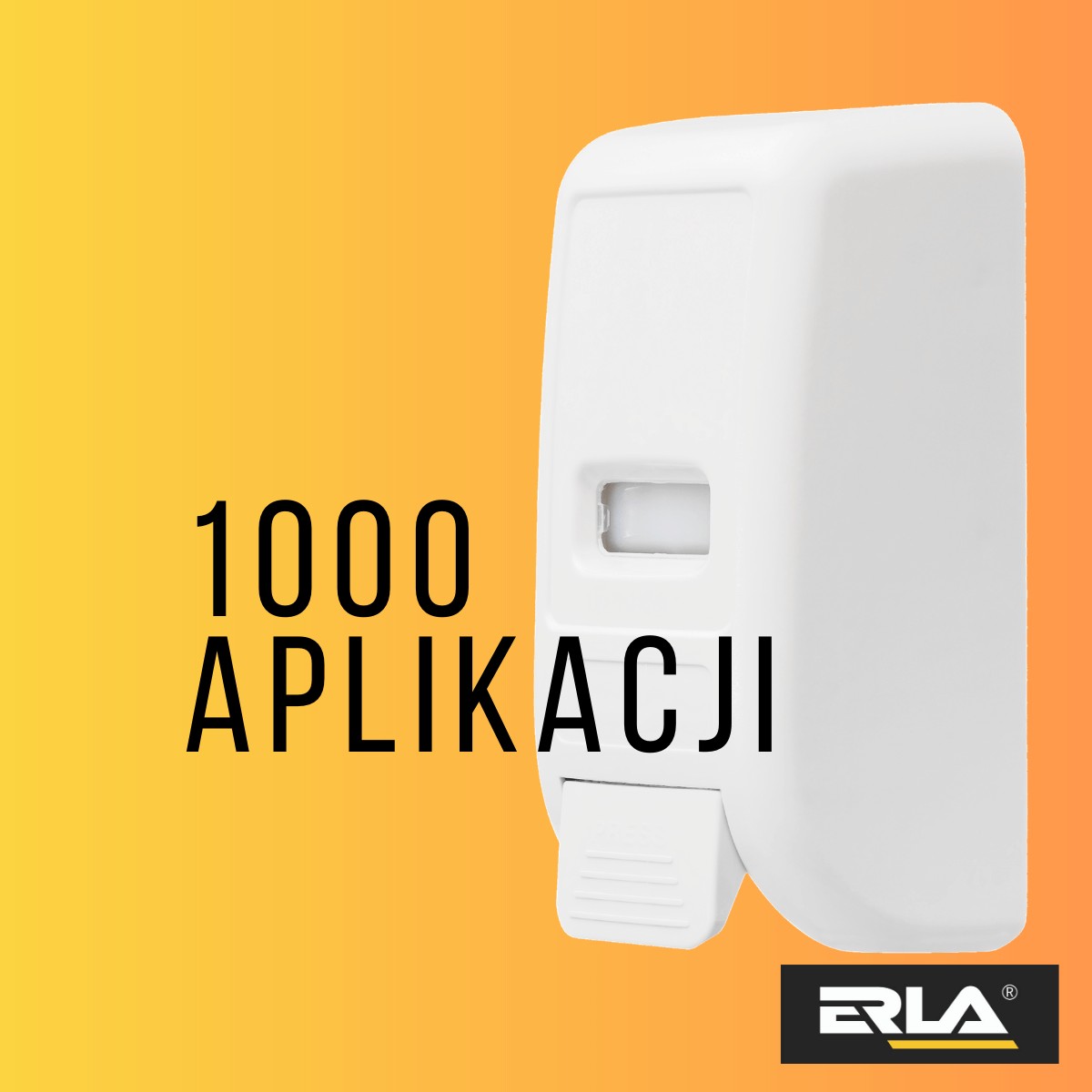 ERLA DOZOWNIK ŚCIENNY Z PRZYCISKIEM - obrazek 4