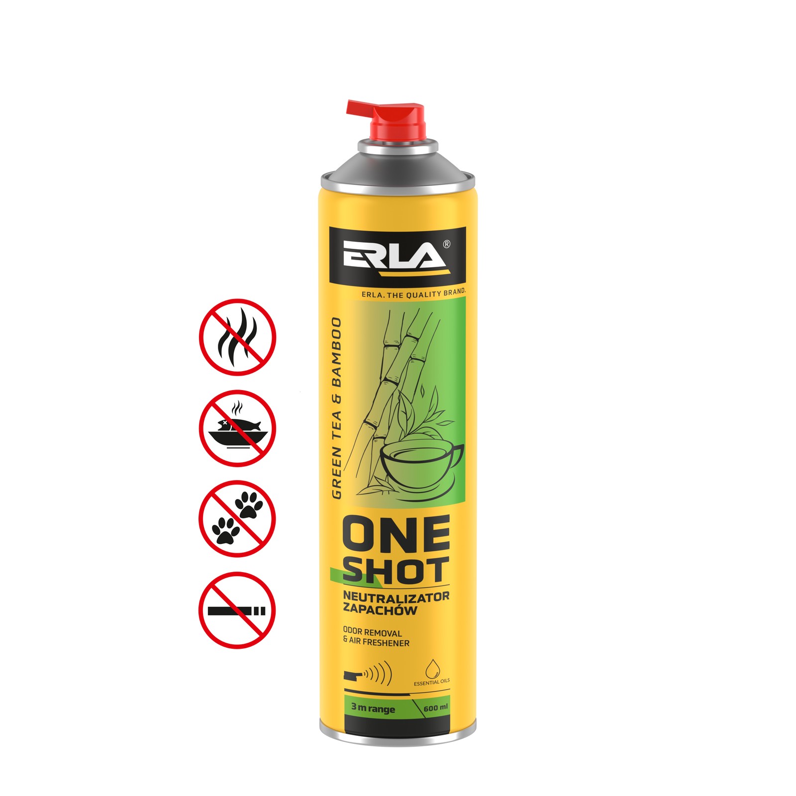 ERLA ONE SHOT GREEN TEA &BAMBOO 600ml - obrazek 3