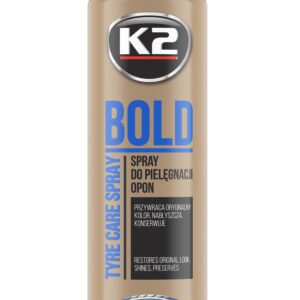 K2 BOLD AERO SKUTECZNA ODNOWA, OCHRONA I NABŁYSZCZENIE OPON 600 ML