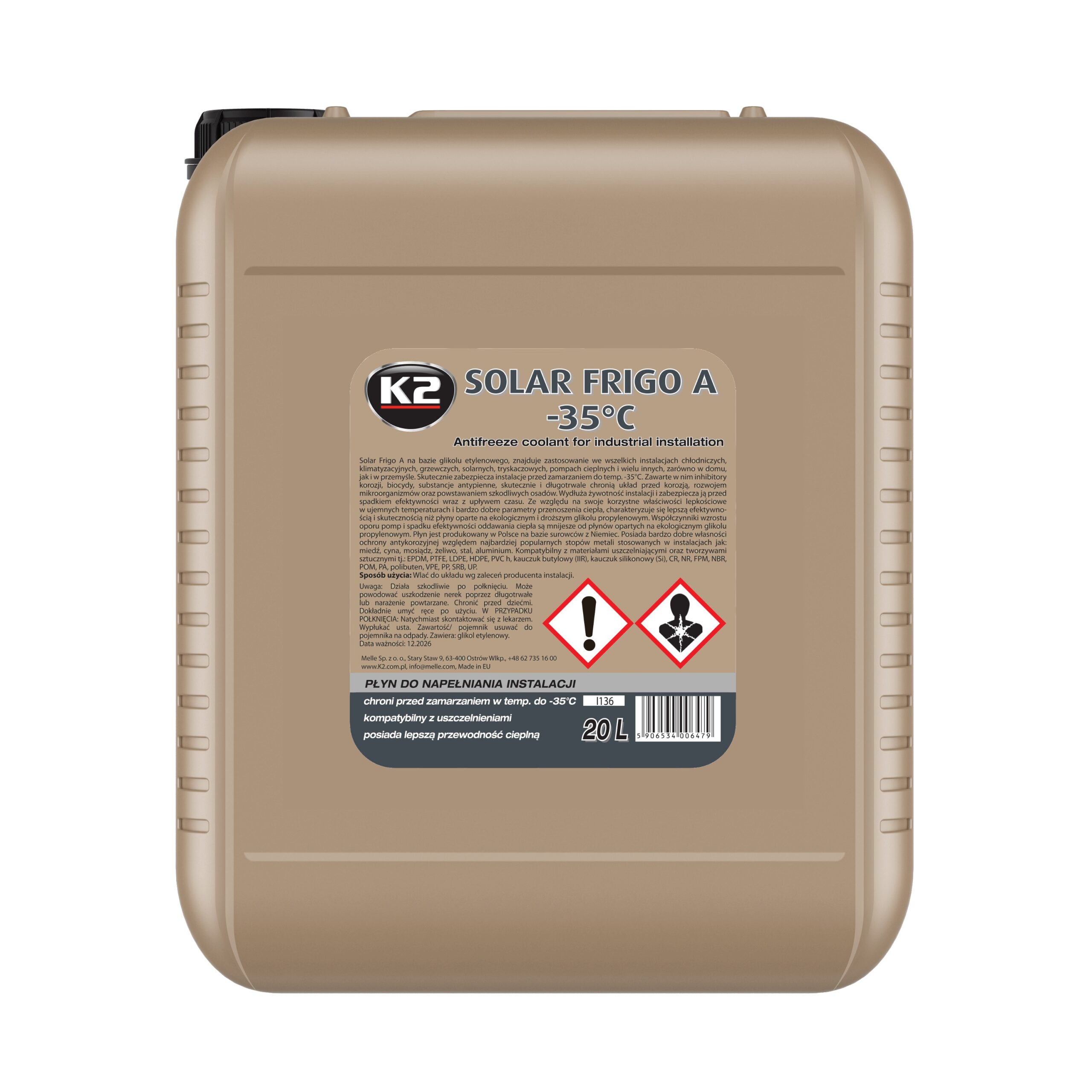 K2 SOLAR FRIGO -35C 20 L