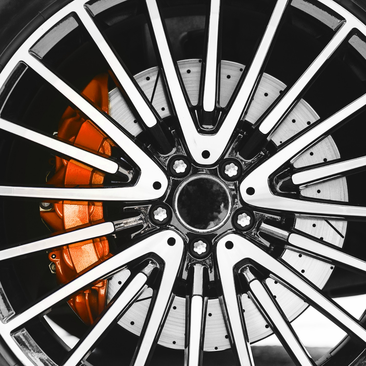 K2 BRAKE CALIPER PAINT 400ml POMARAŃCZOWY - obrazek 3