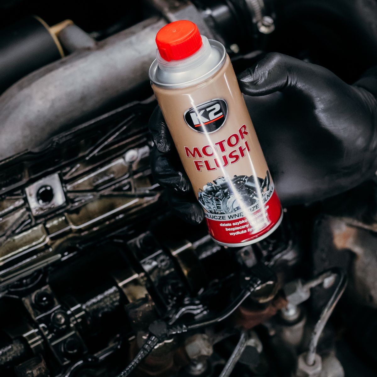 K2 MOTOR FLUSH 250 ML - obrazek 3