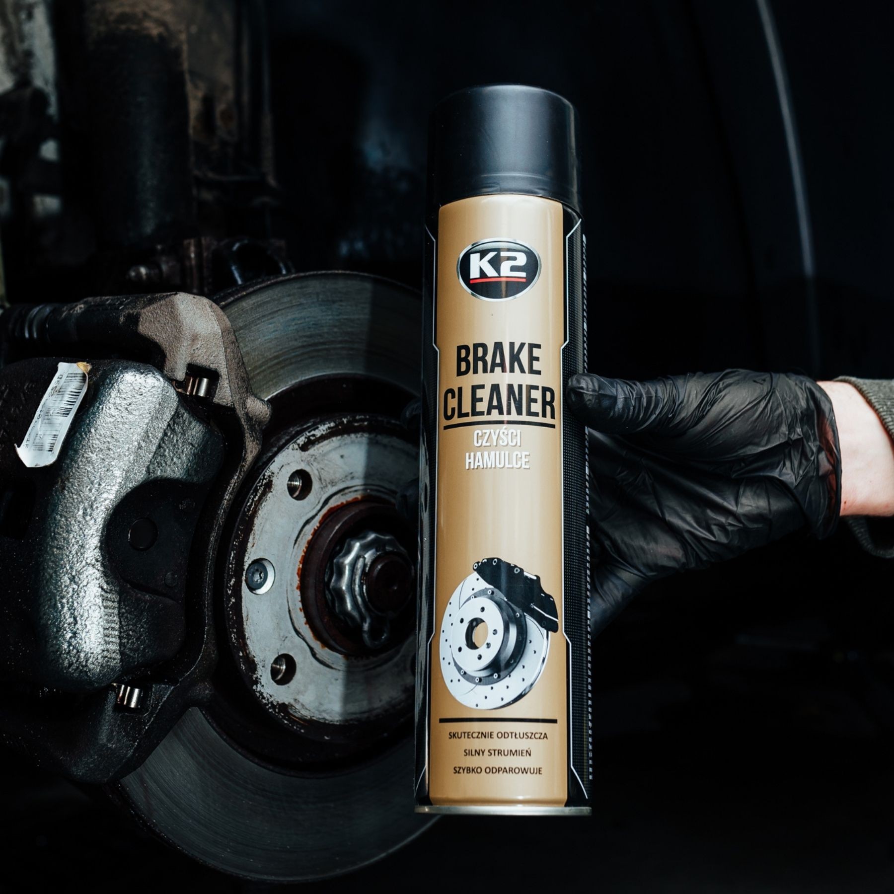 K2 BRAKE CLEANER 600 ML - obrazek 6
