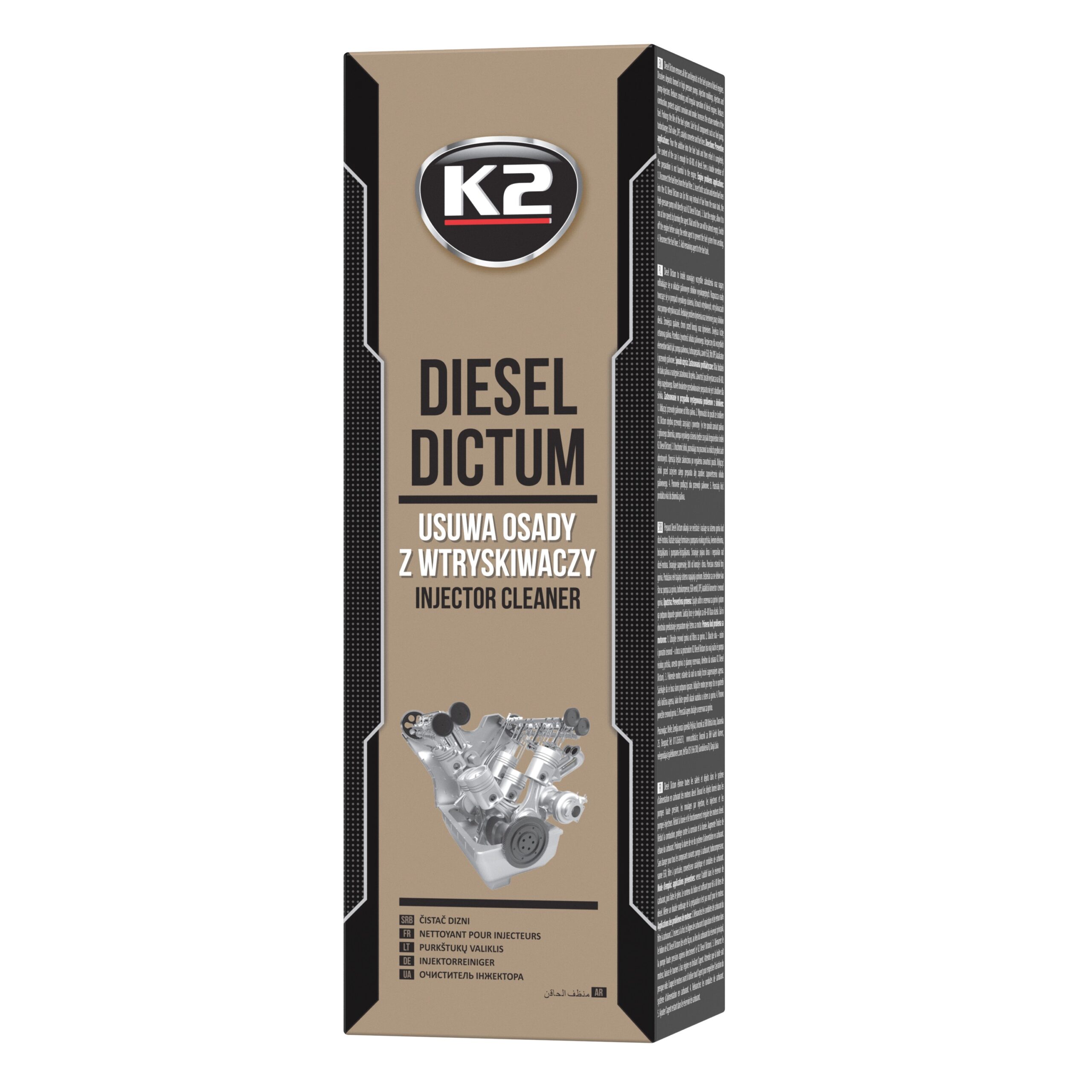 K2 DIESEL DICTUM 500 ML - obrazek 3