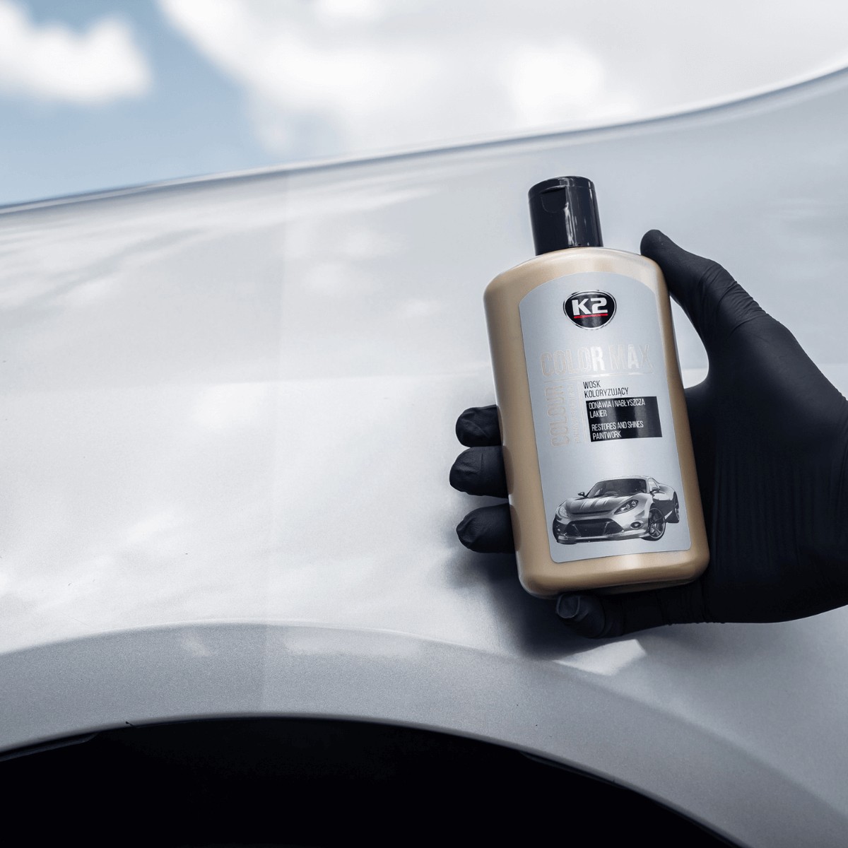 K2 COLOR MAX 250 ML SREBRNY - obrazek 8