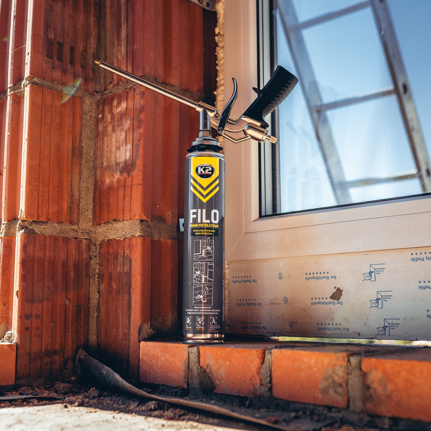 K2 FILO PIANA MONTAŻOWA PISTOLETOWA 750ml - obrazek 3