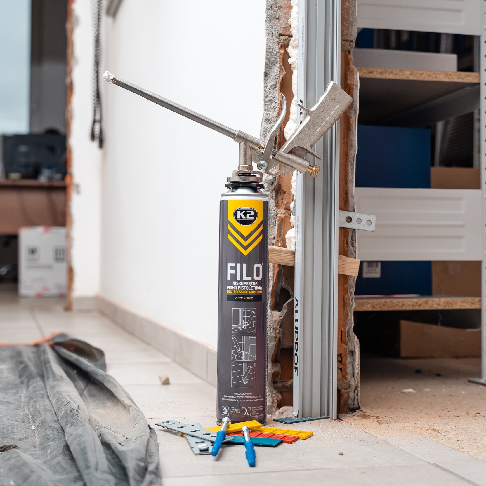 K2 FILO PIANA MONTAŻOWA PISTOLETOWA 750ml - obrazek 5