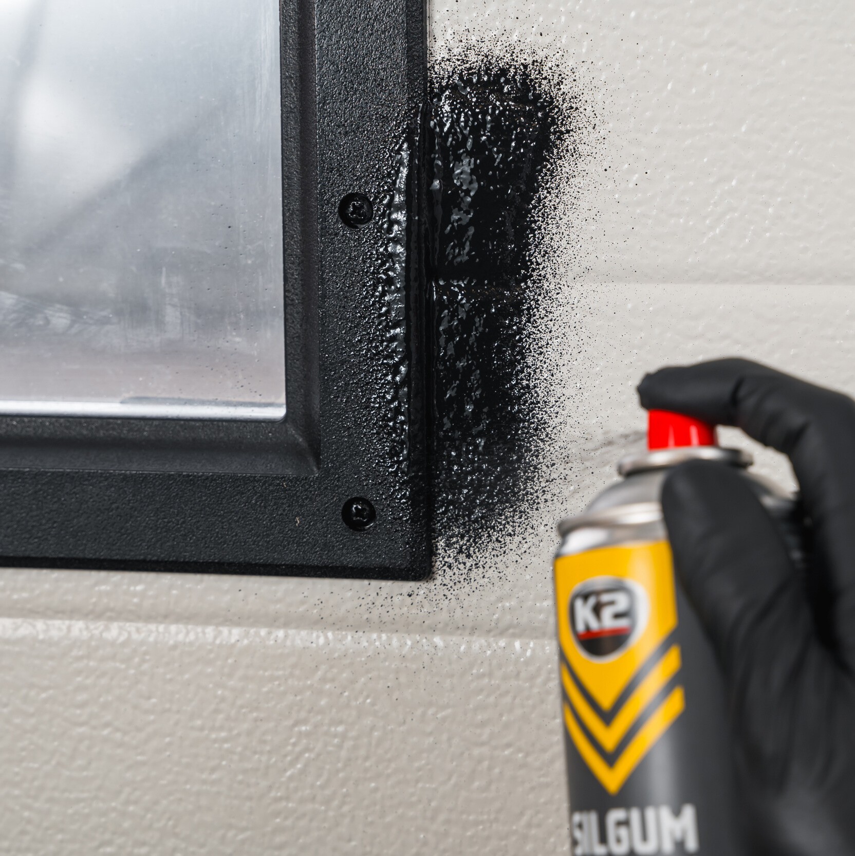 K2 SILGUM CZARNY 400ml - obrazek 4