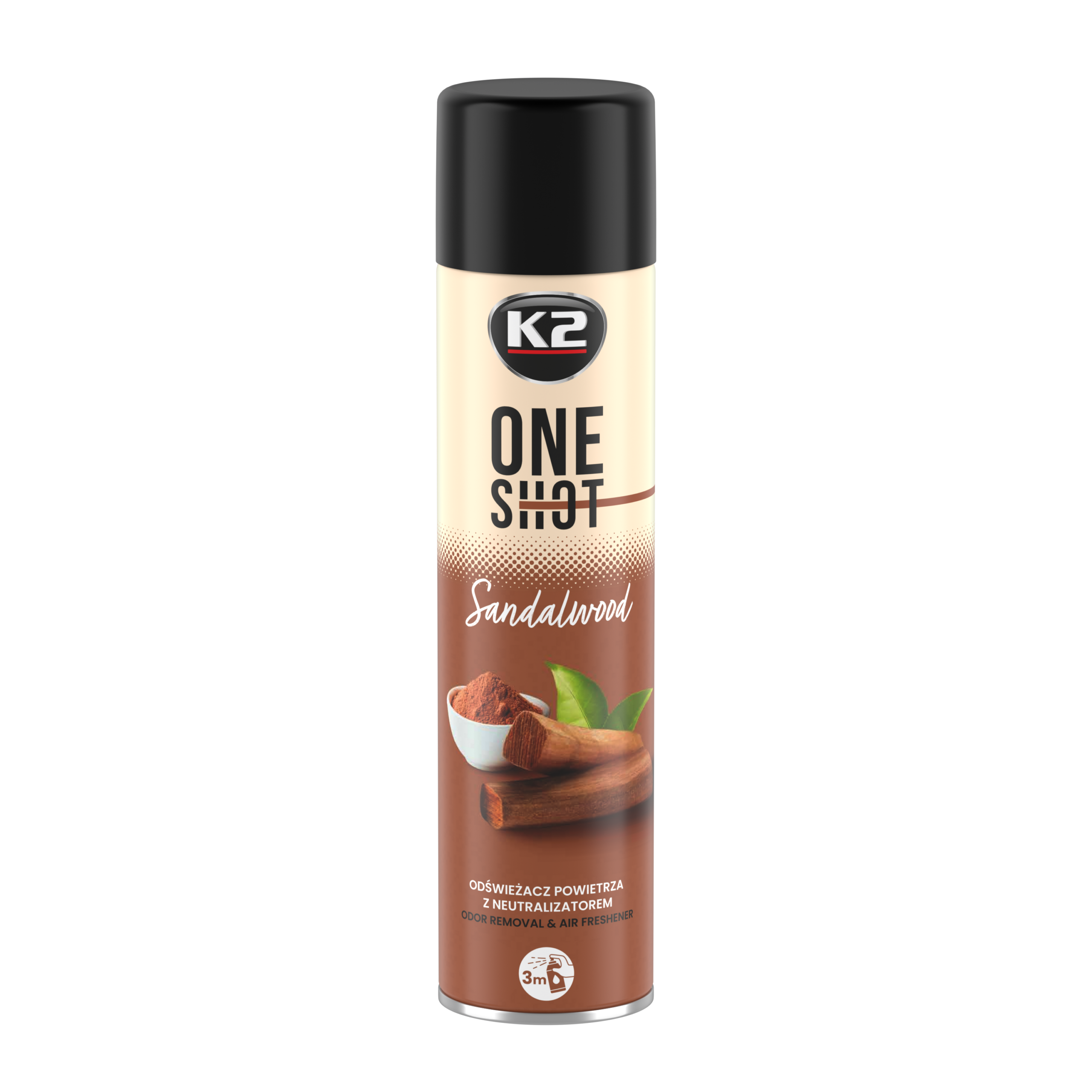K2 ONE SHOT SANDALWOOD 600ml - obrazek 3