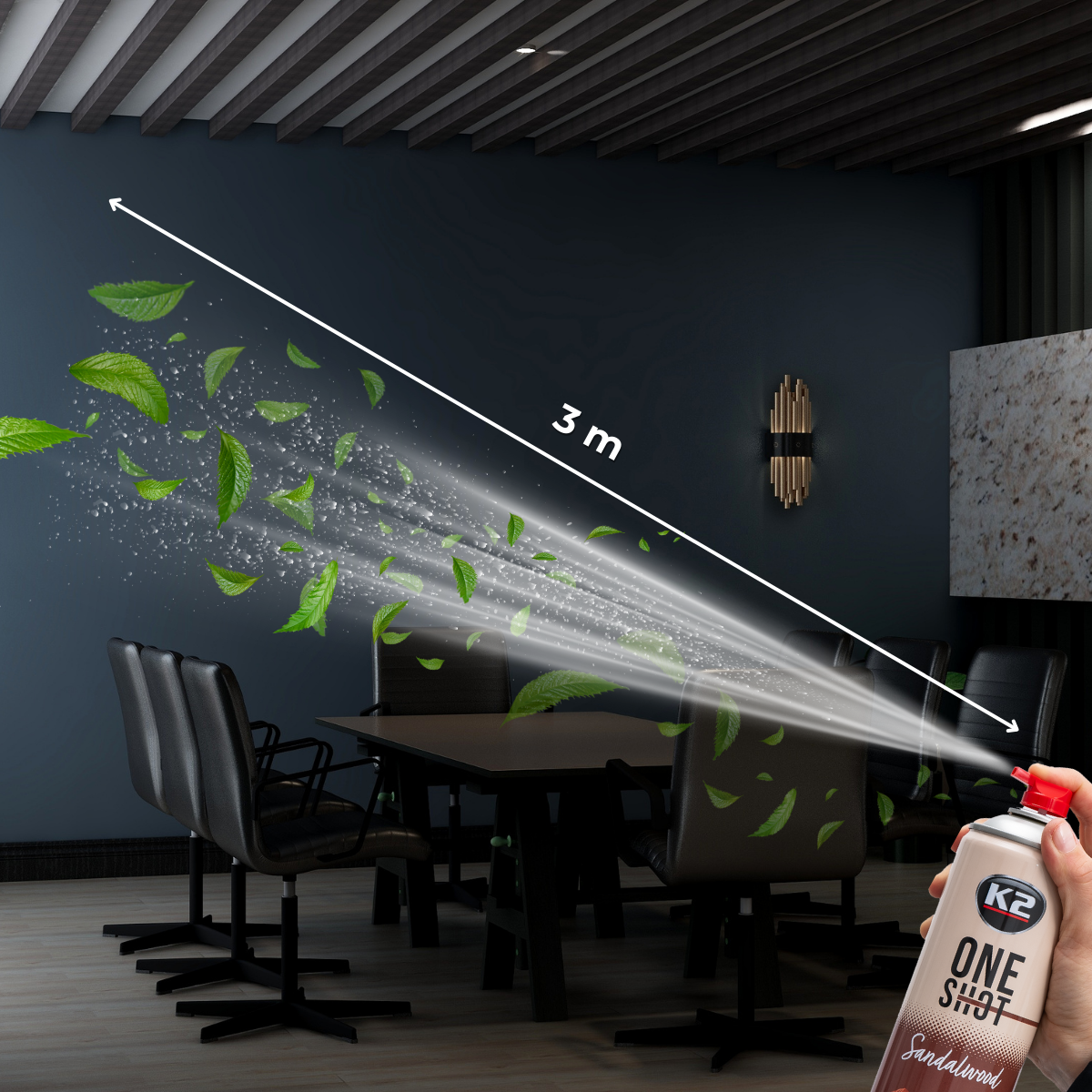 K2 ONE SHOT SANDALWOOD 600ml - obrazek 12